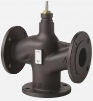 Трехходовой фланцевый клапан Siemens VXF32.15-4