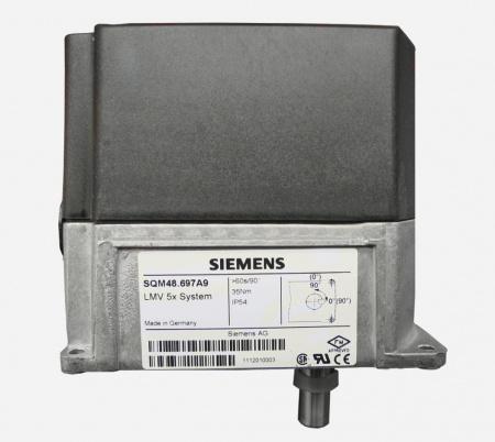 Привод воздушной заслонки Siemens SQM40.387A23