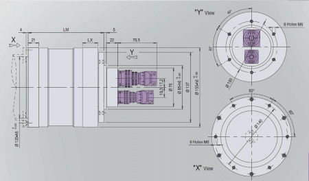 Двигатель Parker Electromechanical Division ACT